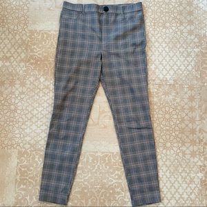 Zara Womens Plaid Pants Size XL